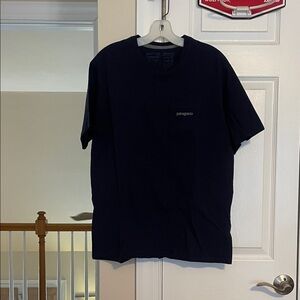 Patagonia Men's Dark Blue Short Sleeve Tee